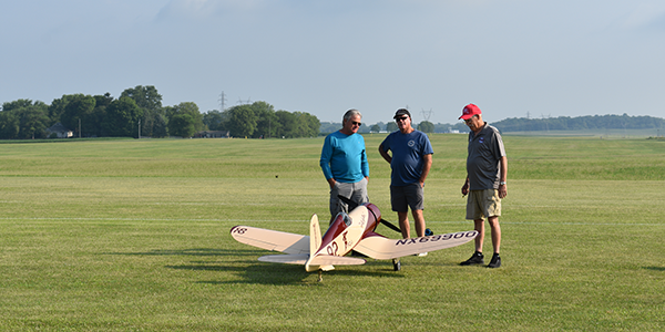 The Corsair’s pit crew planning strategy for today’s first flight.