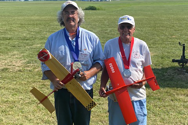 Dave Rigotti and Glen, the 2024 21 Profile Proto Speed winners. Glen placed first, and Dave placed second.