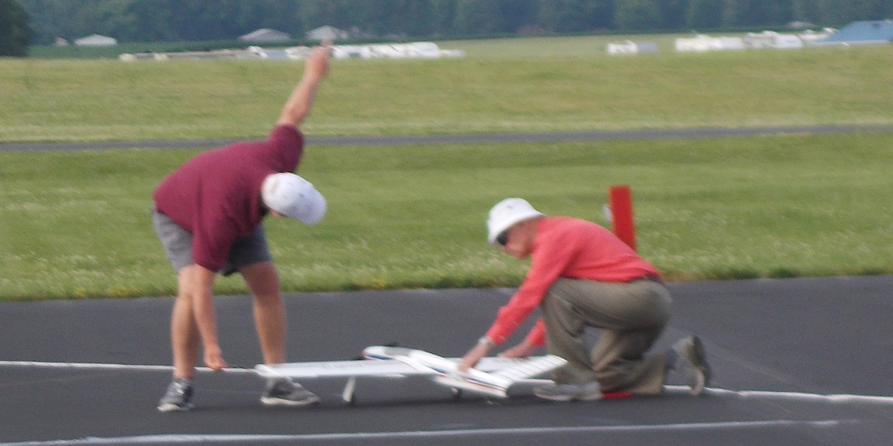 5. Dennis Adimisin gives the signal to start, while Wesly Dick (age 90) launches. I hope that I’m able to launch at his age.