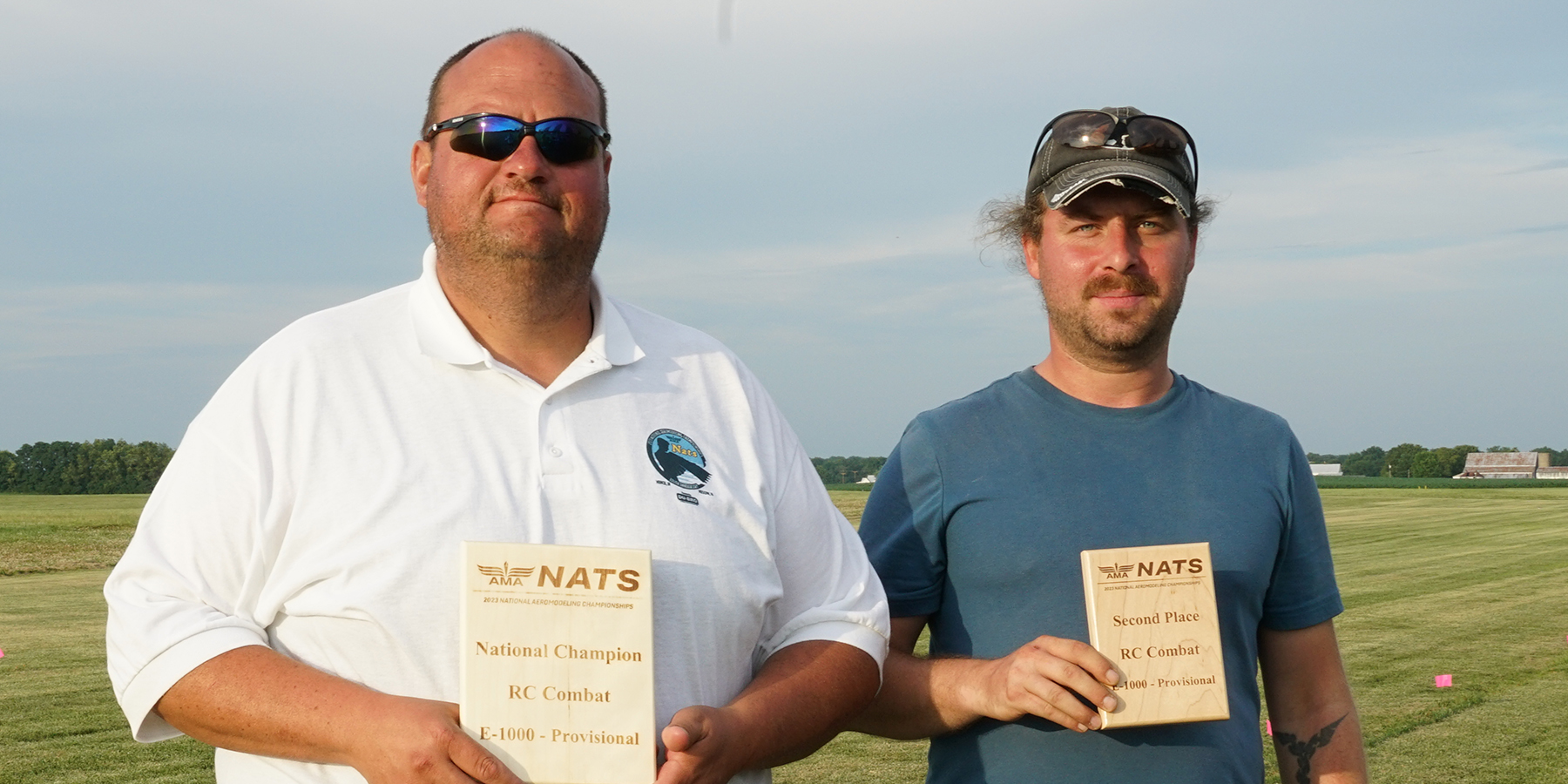 10. E-1000 awards. Will Drumm (first) and Andrew Shkolik (second).