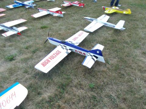 An electric plane called High Voltage.