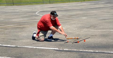 Bill Hughes launches Chris Montagino's B Speed.
