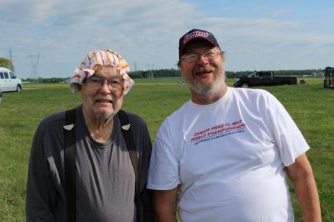 Gil Morris and former NFFS President John Lorbiecki.