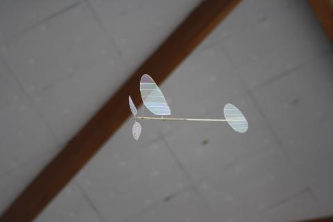 An intermediate Stick model claws upward during practice day at the Round Valley Dome.