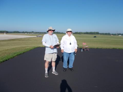 Judging John Pars and Dave Trible.