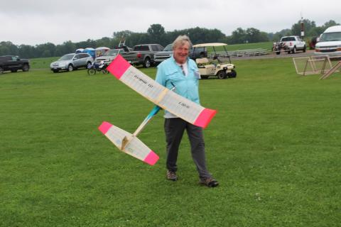 Mark Freeland with his E-Ramrod.