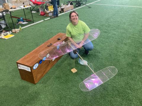 Hope Finn at the 2021 Nats.